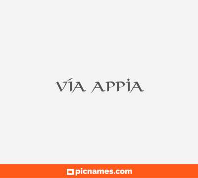 Vía Appia